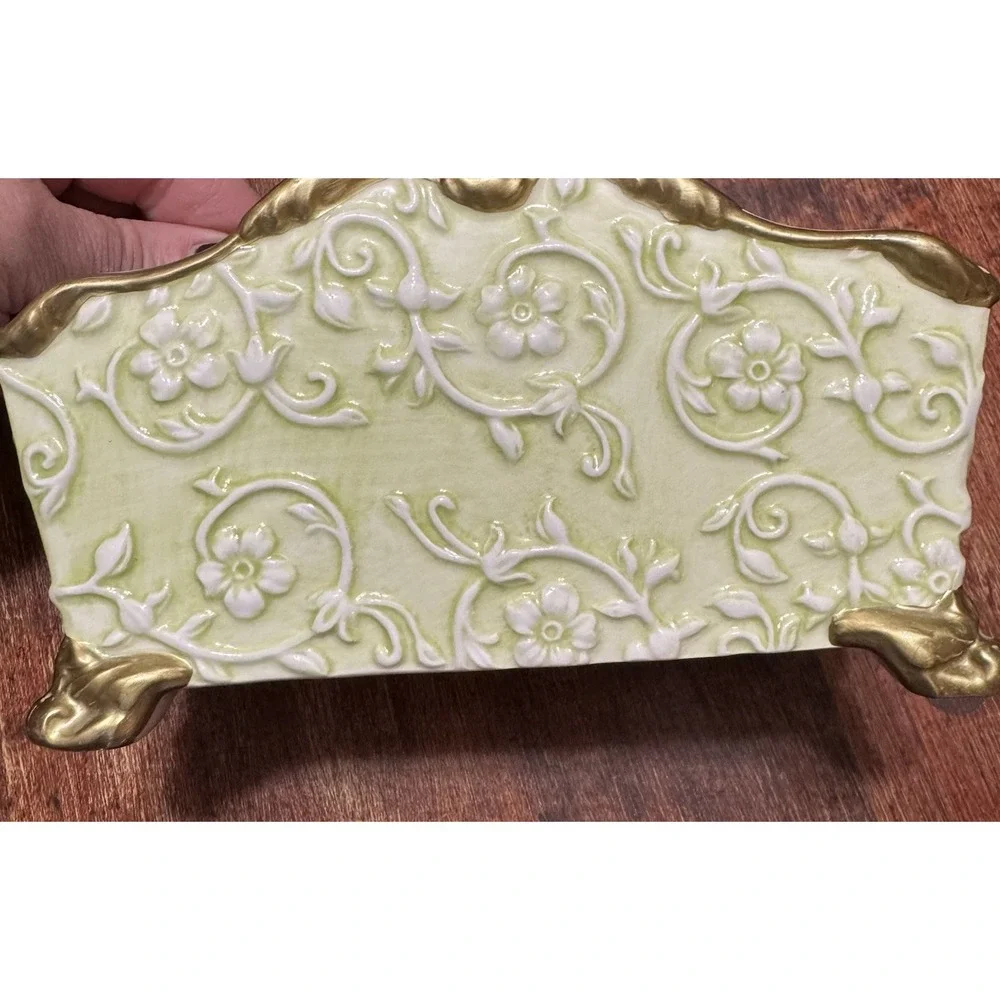 Lady Jayne LTD Rectangular Ceramic Planter/Trinket‎ Holder-Handcrafted in China